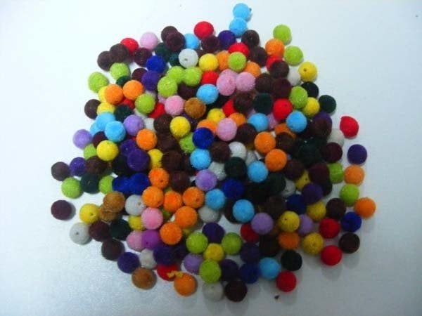 KADİFE BONCUK (8 MM)(1KG)