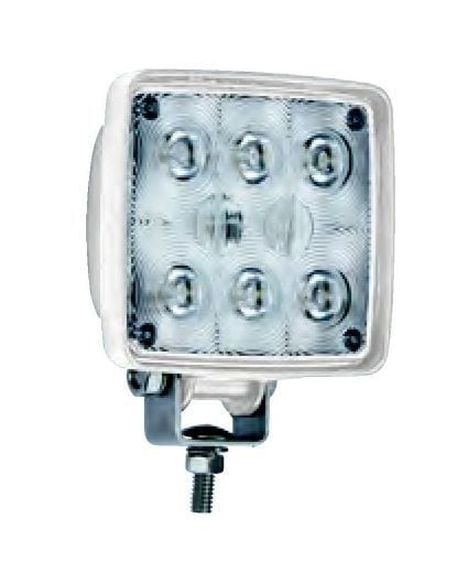 8 LED'li Kare Lamba 12-24 V