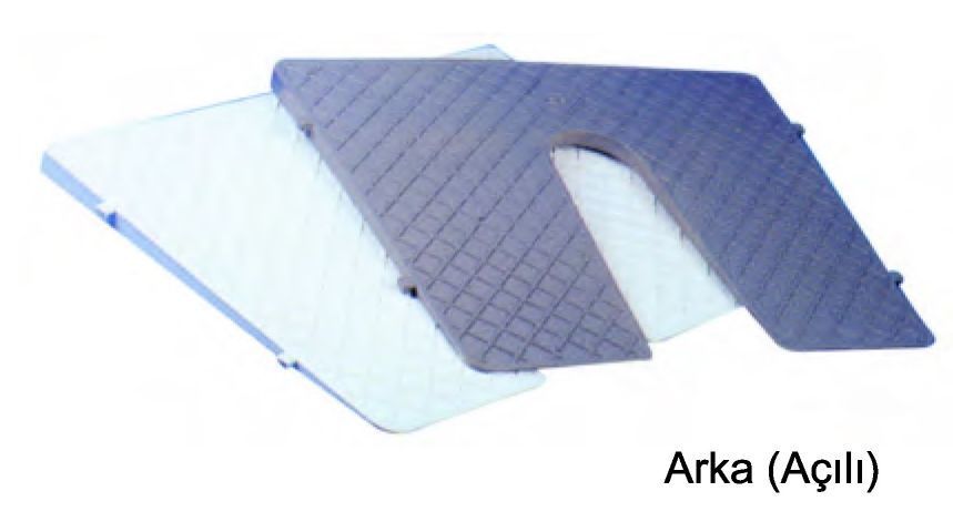 Motor Aynası Açılı Arka 450x360 mm