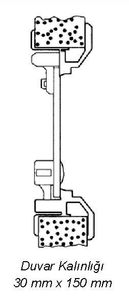 DIŞTAN MONTAJ ALÜMİNYUM LUMBOZ YUVARLAK ÇAP:230 MM