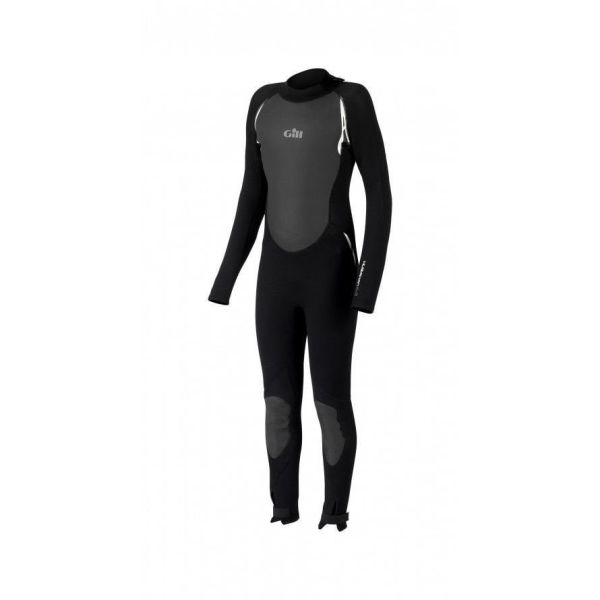 Full Arm Wetsuit Çocuk Pedli Graphite/Asphalt