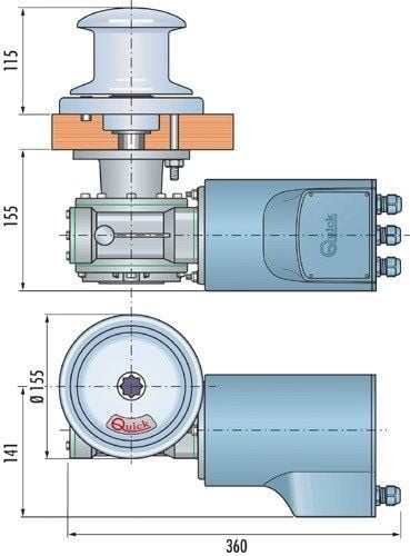 Quick Tumbler capstan