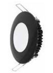 Spot Lamba Yaylı Siyah 24 V 70x30 Ø: 55 mm