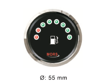 DİJİTAL YAKIT GÖSTERGESİ 12/24 V SİYAH