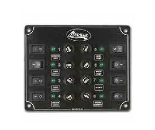 10 ANAHTARLI KÜÇÜK EBATLI SWITCH PANEL 148x145 MM