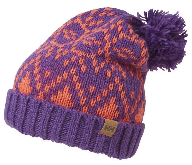 W HERITAGE KNIT BEANIE ŞAPKA,Sunburned Purple