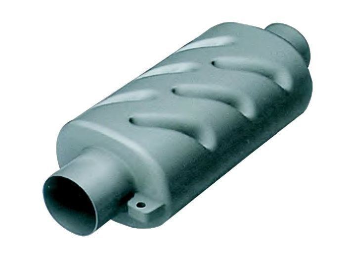 Muffler 102 mm En: 18 Boy: 46 cm