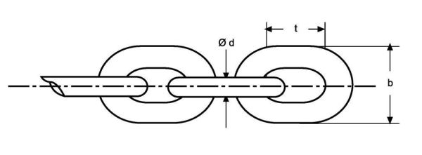 18 MM Normal Baklalı Zincir