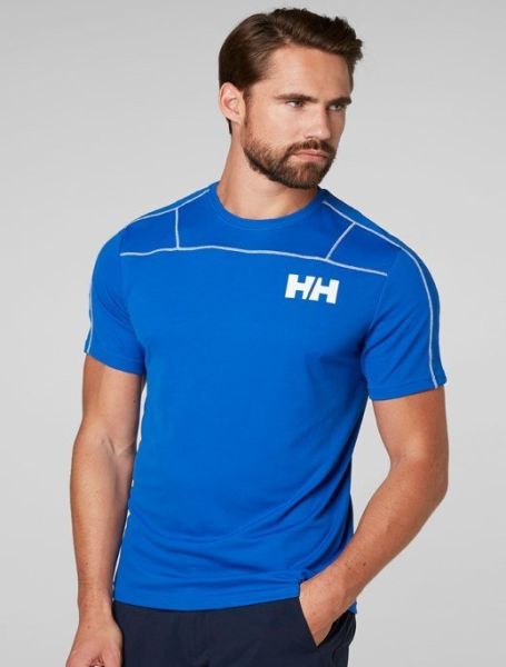 HH HH LIFA ACTIVE LIGHT SS ERKEK ÜST İÇLİK Olympian Blue