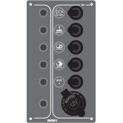 Kontrol Paneli,5 Su Geçirmez Anahtar & Otomatik Sigortalı,12V