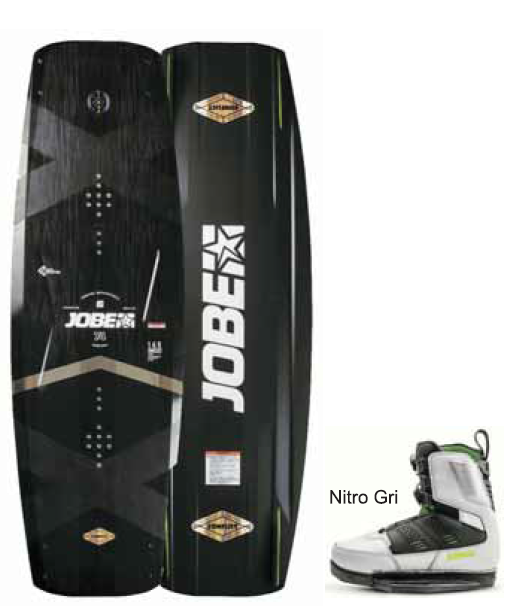 JOBE WAKEBOARD CONFLİCT SİYAH (SEÇENEKLİ ÜRÜN)