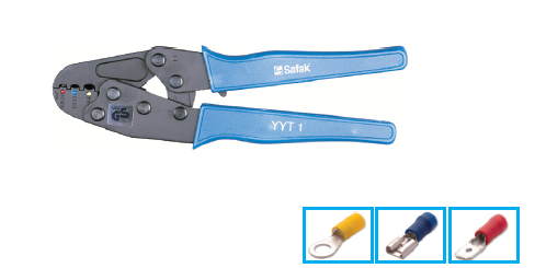 TERMİNAL SIKMA PENSESİ YYT-7 0.50 - 6.0 MM²