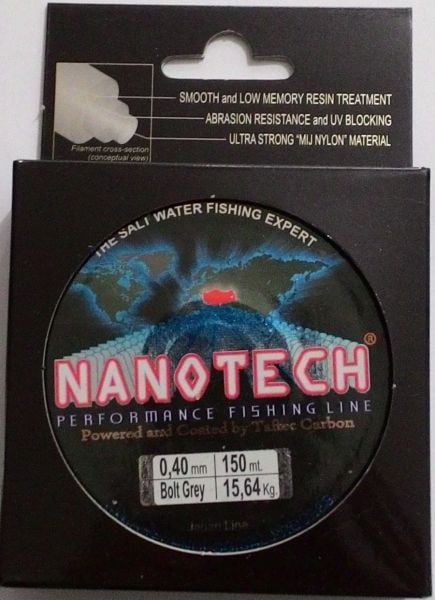 Nanotech Misina 150 Metre,Karbon