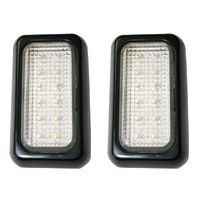 Tepe Lambası/Römork Lambası,25LEDs, 12 & 24V,Siyah(2 Adet)