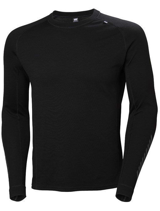 HH HH LIFA MERINO CLASSIC CREW, Black