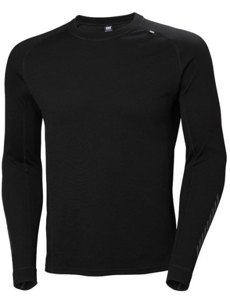 HH HH LIFA MERINO CLASSIC CREW, Black