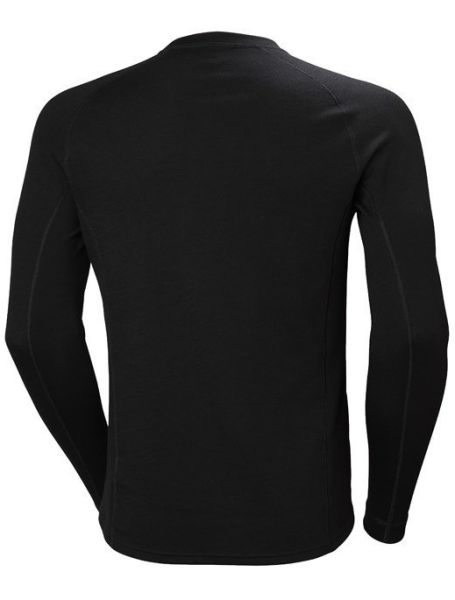 HH HH LIFA MERINO CLASSIC CREW, Black