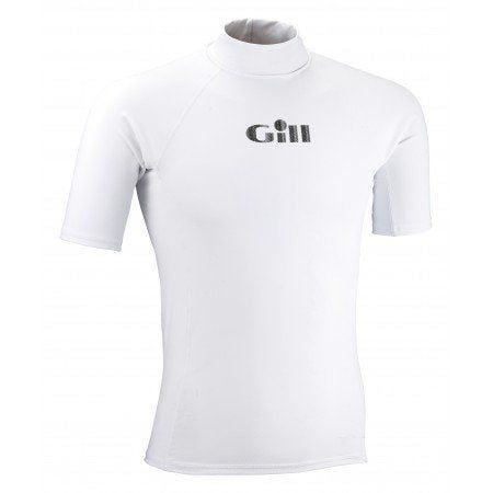 Çocuk Rash Vest Short Sleeve White