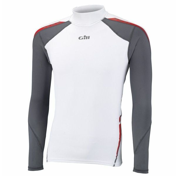 ERKEK SPORT UV RASH VEST LS White/Asphalt