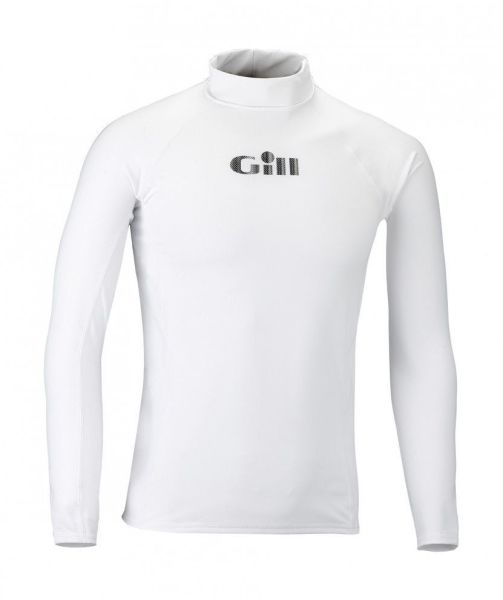 Çocuk UV Rash Vest Uzun Kol White JM Beden