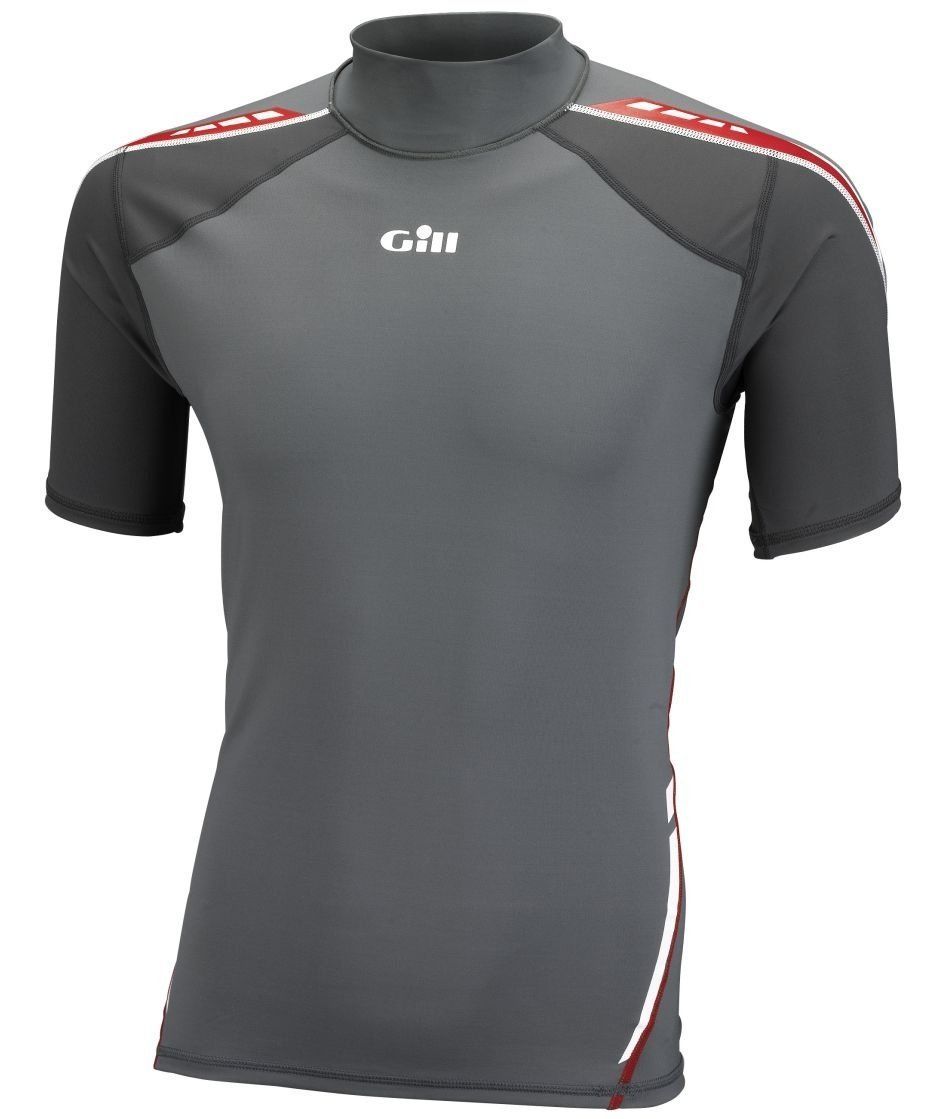 ERKEK SPORT UV RASH VEST SS Asphalt Grey/Graphite