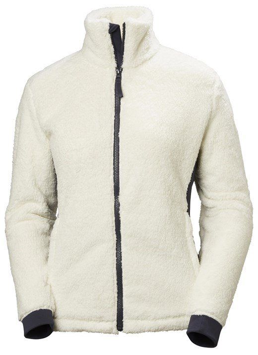 HH W PRECIOUS FLEECE JACKET Off White