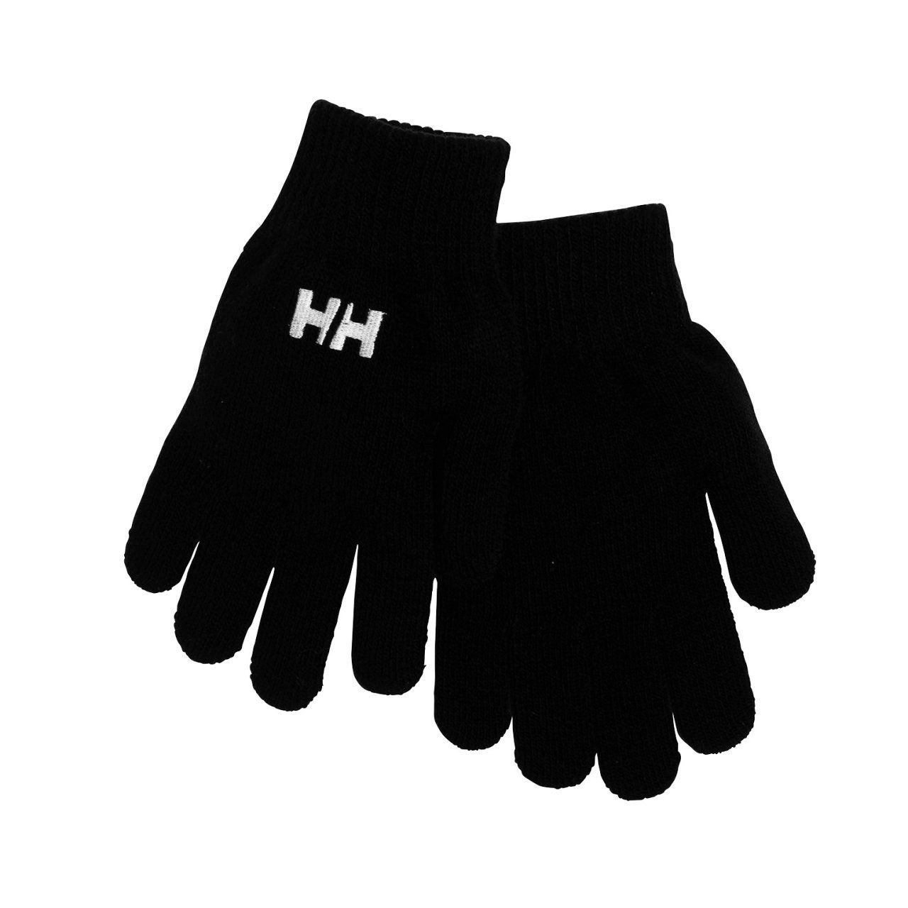 K KNITTED GLOVE COCUK ELDİVENİ,Black