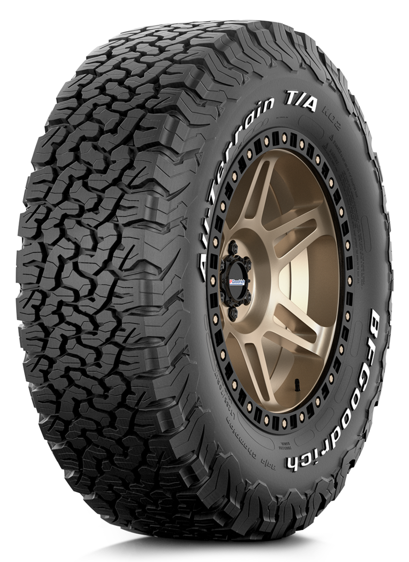 BF Goodrich 245/75R17 121/118S  All-Terrain T/A KO2 RWL