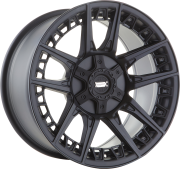 Tork D542  17X9.0 6X139.7 ET-12 MATTE BLACK