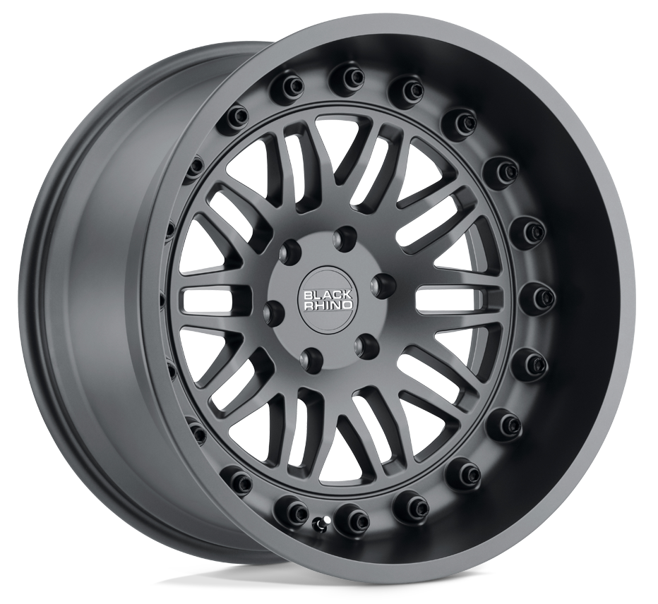 Black Rhino Fury 20X9.5 5X127 ET-18 Matte Gunmetal
