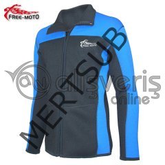 Freemoto Neopren Polo Mont Mavi