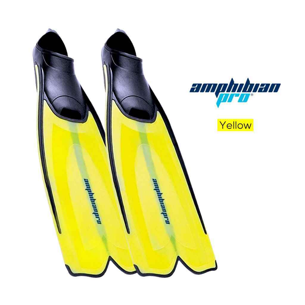 Amphibian Pro Fluid Yüzme ve Dalış Paleti-Sarı