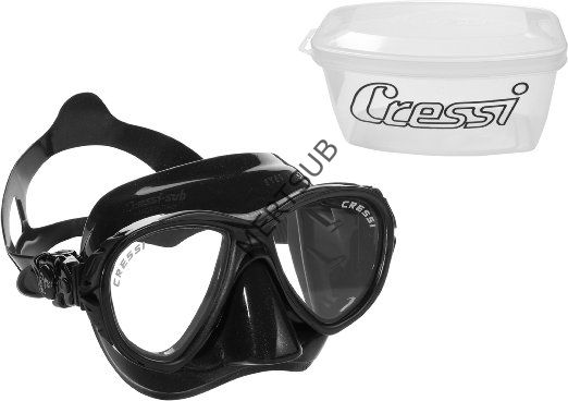 Cressi Eyes Evolution Dalış Maskesi-Siyah