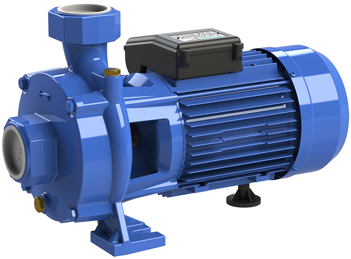 Sumak SMKT 220-S Sıcak Su Çift Kademeli Santrifüj Pompa 90°C Trifaze (380V) 2.2HP