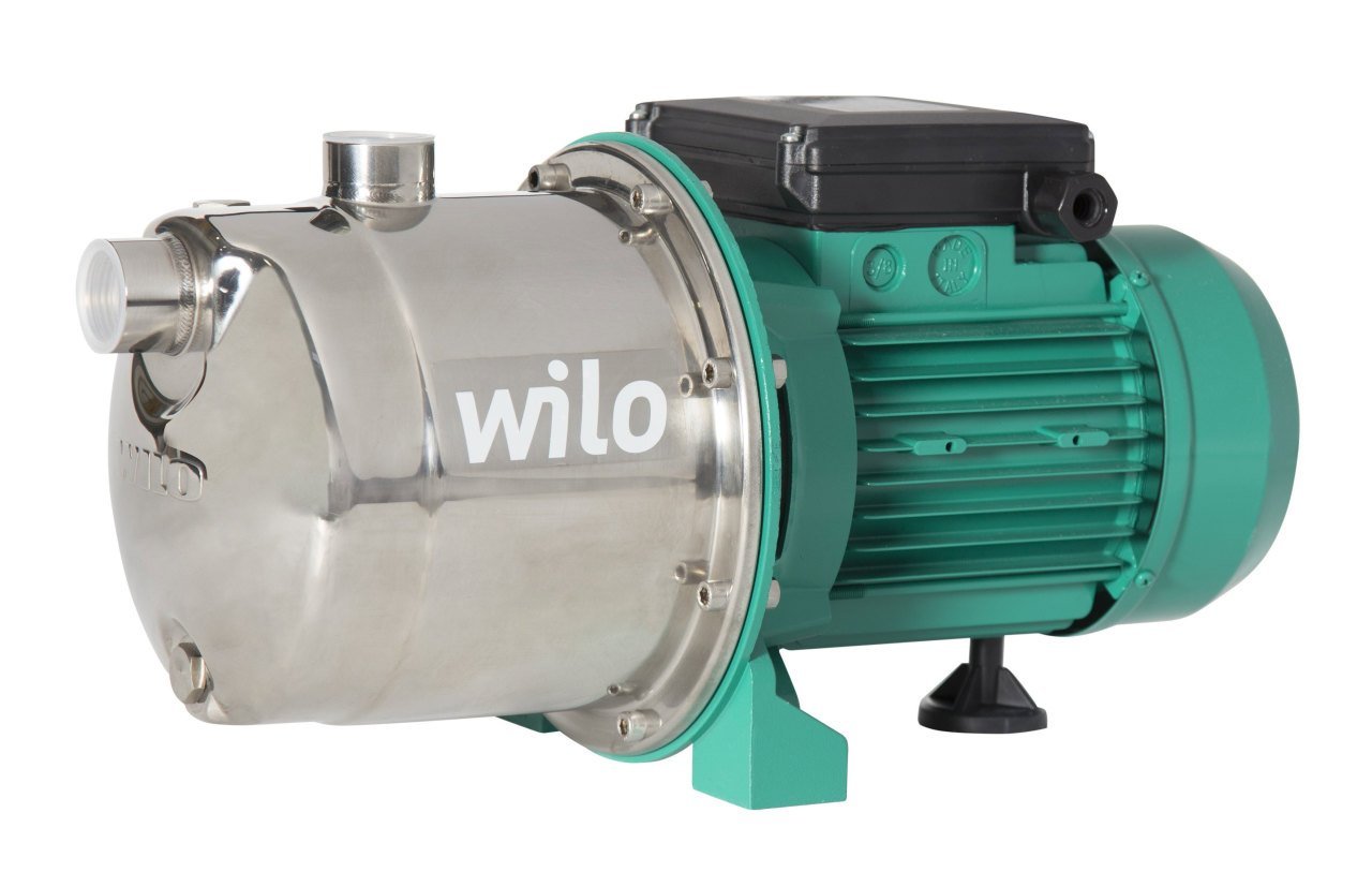 Wilo Jet SPS 4-47 Paslanmaz Gövdeli Kendinden Emişli Jet Pompa 1.3 Hp 47 mss 5 m³/h