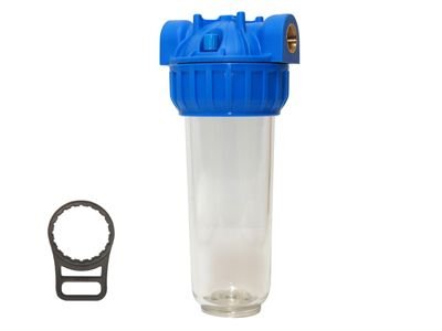 Aquafer 10 inç Boş Su Filtresi Kabı 3/4 inc