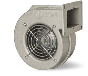 Aircol AKS 120-60 Radyal, Salyangoz ve Kalorifer Kazanı Fanı 250 m³/h 2300 RPM
