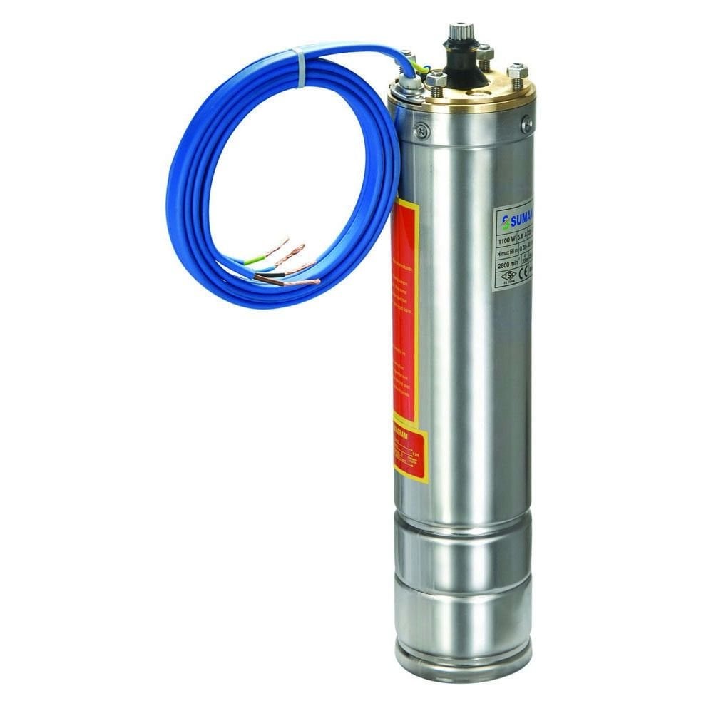 Sumak 4SMT15 4 inch Dalgıç Pompa Motoru Trifaze (380V) 1.5HP