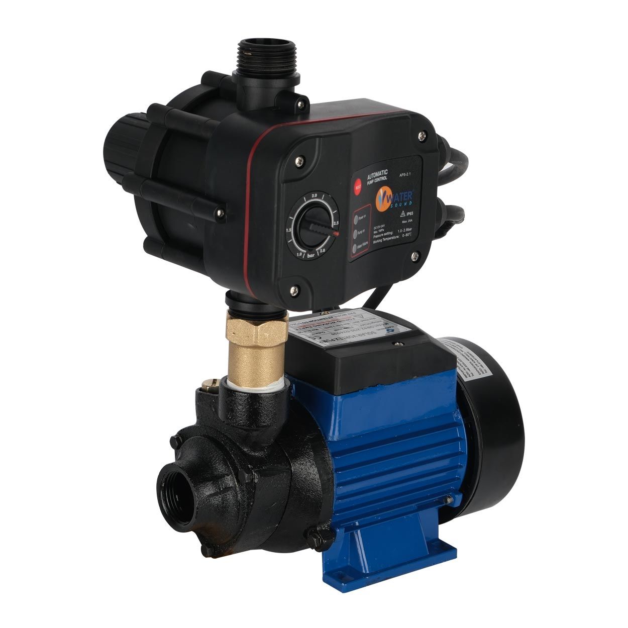 24 Volt DC Hidromatlı, Susuzluğa Karşı Korumalı Hidrofor 250 Watt 1 Kat 1 Daire