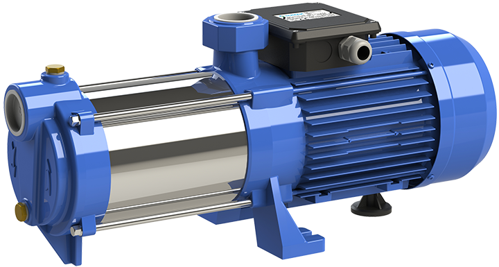Sumak SYMT 8-220/6 Yatay Milli Kademeli Pompa Trifaze (380V) 2.2HP