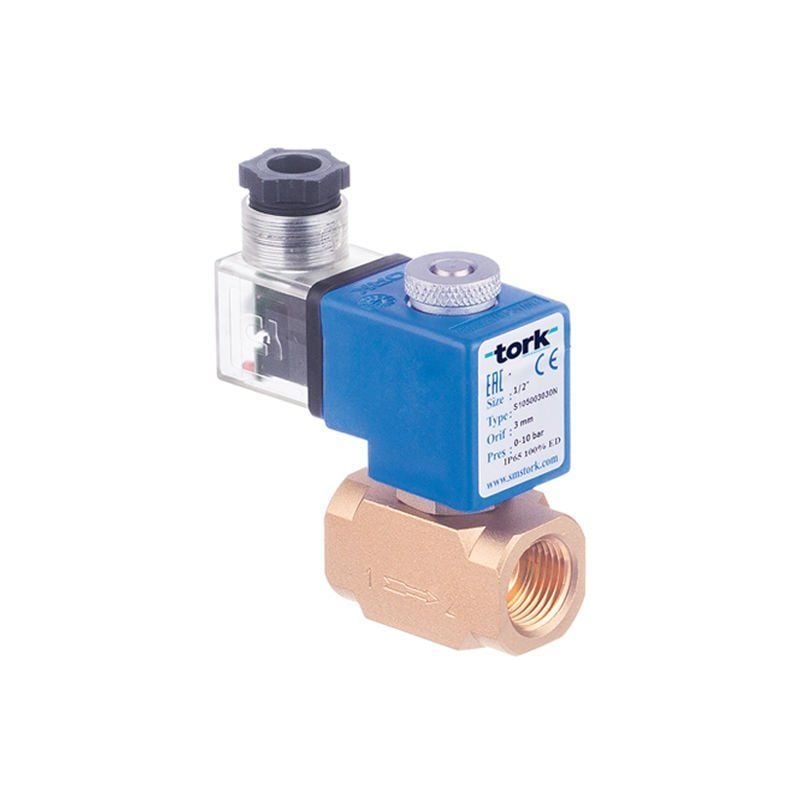 Tork S1051 Genel Maksat Solenoid Valf Direkt Çekmeli N.Açık