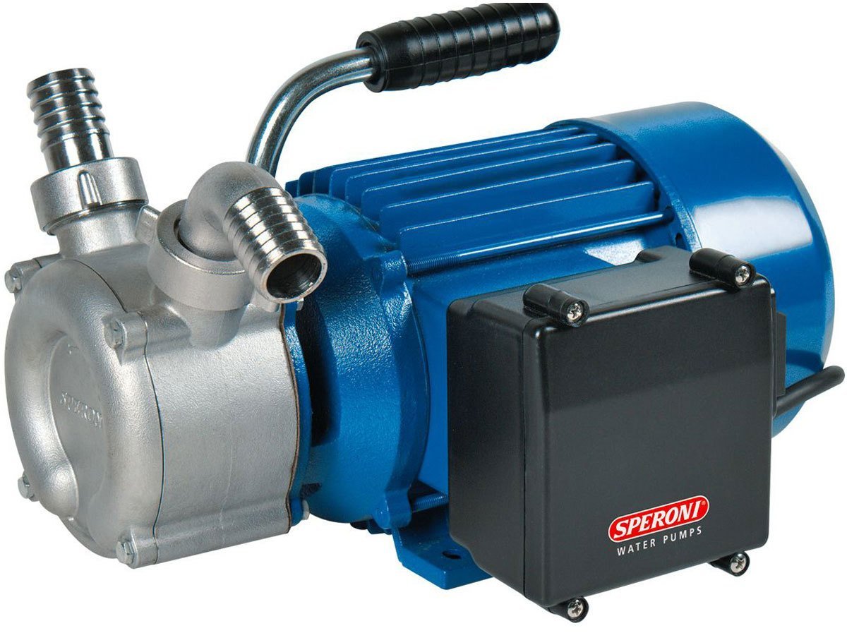 Speroni PM 20 Çift Yönlü Kendinden Emişli Süt, Zeytin Yağı ve Gıda Aktarma Pompası 0.50 Hp 220V