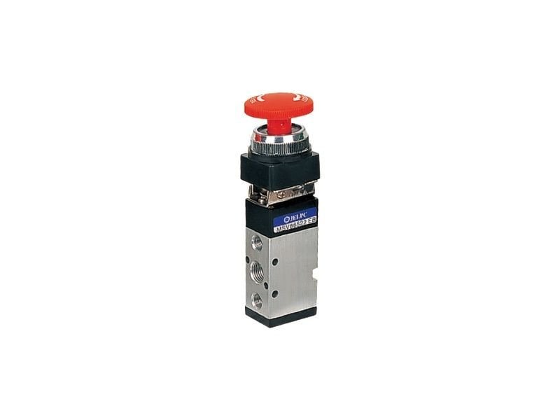 Jelpc MSV86522 Pnömatik Yön Kontrol Valfi 5/2 Mekanik Kontrollü