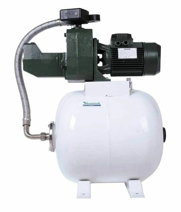 Baymak Jet 151-50LT Yatay Tanklı Hidrofor, 6 Kat 12 Daire