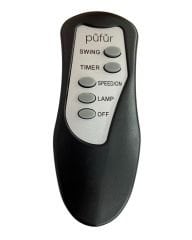 Püfür 2 ADET Kumandalı, Zaman Ayarlı Sanayi Duvar Tipi Endüstriyel Vantilatör 75 Cm