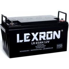 LEXRON 12V 65 AH Jel Akü, Güneş Enerji Aküsü, Solar Jel Akü