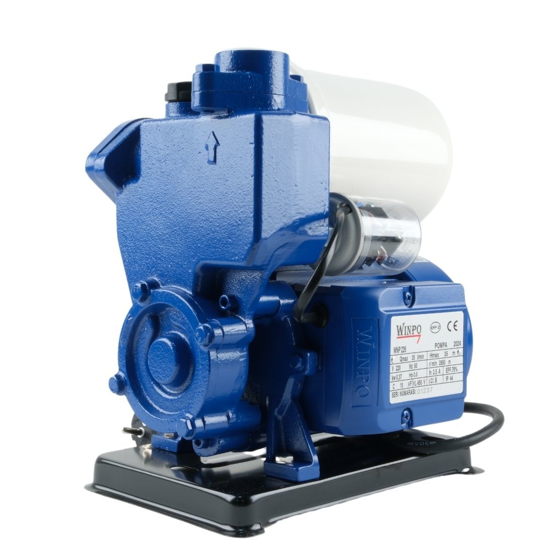 Winpo WNP 226 Güneş Enerjisi Sıcak Su Hidroforu 0.5 Hp