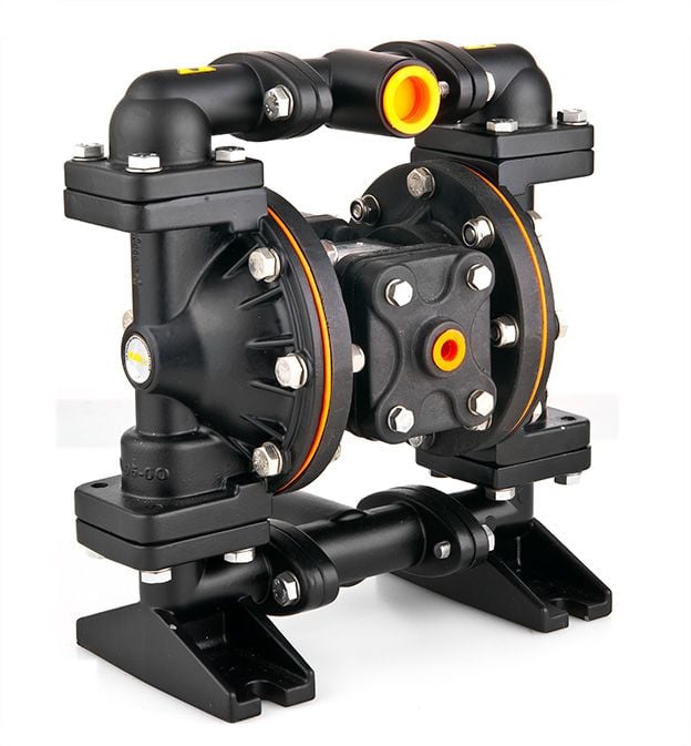 Huge Pump-Günalsan HP05 Alüminyum Gövdeli Diyaframlı Havalı Pompa 55 Litre/Dakika 7 Bar 3/4 inch