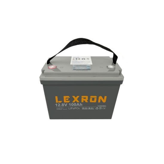 Lexron Lityum Akü, Karavan Aküsü, 100 AH LiFePO4 Akü