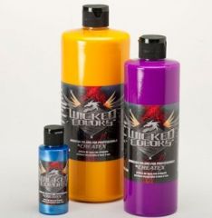 W002 - Wicked Black 2fl.oz/60ml Airbrush Boyası